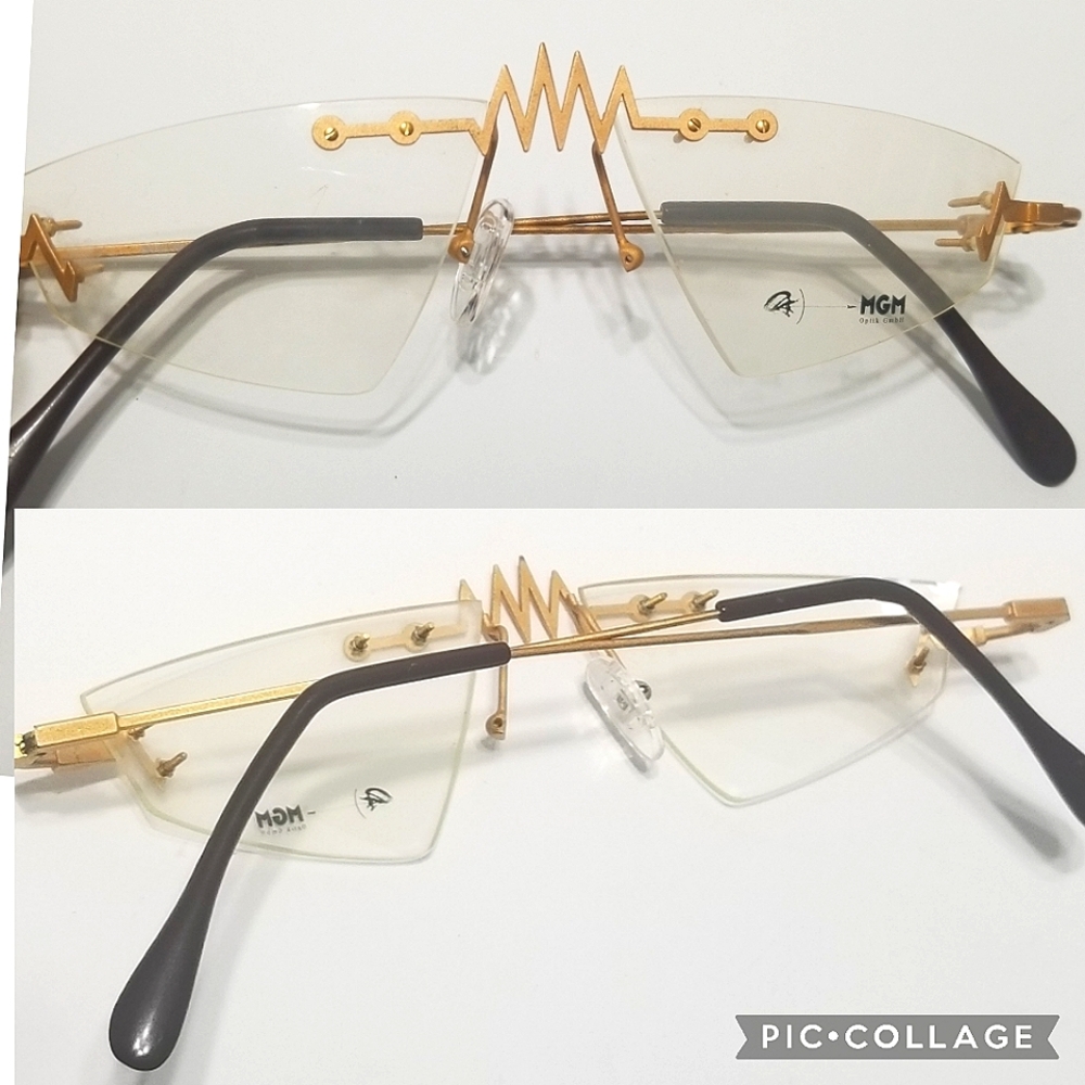 Vintage Amazing Rare Artsy European Eyewear by MGM Optik Germany - Picture 2 of 16